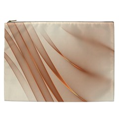 Background Light Glow Abstract Art Cosmetic Bag (xxl)  by Nexatart