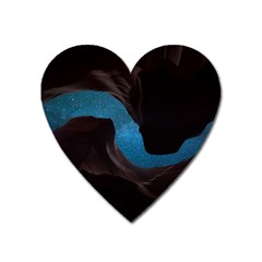 Abstract Adult Art Blur Color Heart Magnet by Nexatart