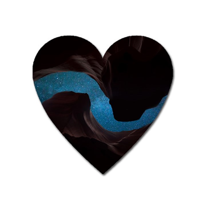 Abstract Adult Art Blur Color Heart Magnet