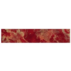 Marble Red Yellow Background Small Flano Scarf by Nexatart