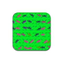 Fish Aquarium Underwater World Rubber Coaster (square)  by Nexatart