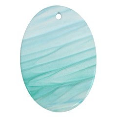 Texture Seawall Ink Wall Painting Ornament (oval) by Nexatart