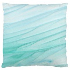 Texture Seawall Ink Wall Painting Large Cushion Case (one Side) by Nexatart