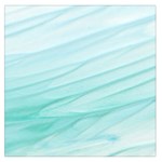 Texture Seawall Ink Wall Painting Large Satin Scarf (Square) Front