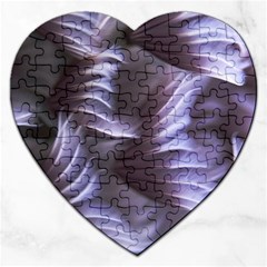 Sea Worm Under Water Abstract Jigsaw Puzzle (heart) by Nexatart