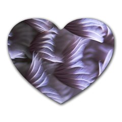 Sea Worm Under Water Abstract Heart Mousepads by Nexatart