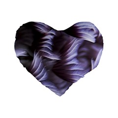 Sea Worm Under Water Abstract Standard 16  Premium Heart Shape Cushions by Nexatart