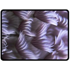 Sea Worm Under Water Abstract Double Sided Fleece Blanket (large)  by Nexatart