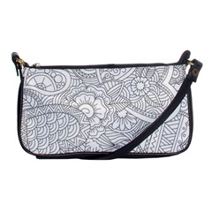 Ornament Vector Retro Shoulder Clutch Bags