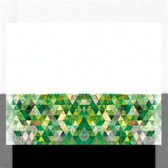 Forest Abstract Geometry Background Rectangular Jigsaw Puzzl by Nexatart