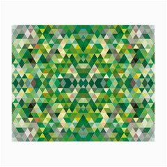 Forest Abstract Geometry Background Small Glasses Cloth by Nexatart