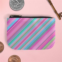 Background Texture Pattern Mini Coin Purses by Nexatart