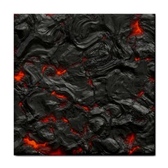 Rock Volcanic Hot Lava Burn Boil Tile Coasters by Nexatart