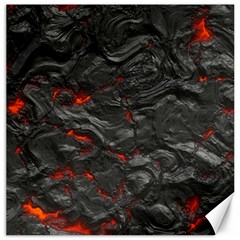 Rock Volcanic Hot Lava Burn Boil Canvas 20  X 20   by Nexatart