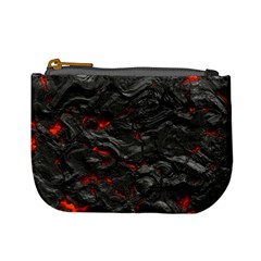 Rock Volcanic Hot Lava Burn Boil Mini Coin Purses by Nexatart