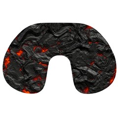 Rock Volcanic Hot Lava Burn Boil Travel Neck Pillows by Nexatart