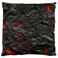 Rock Volcanic Hot Lava Burn Boil Standard Flano Cushion Case (two Sides) by Nexatart