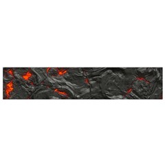 Rock Volcanic Hot Lava Burn Boil Small Flano Scarf by Nexatart