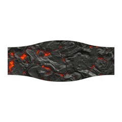 Rock Volcanic Hot Lava Burn Boil Stretchable Headband by Nexatart