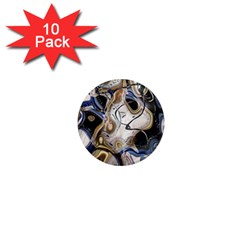 Time Abstract Dali Symbol Warp 1  Mini Magnet (10 Pack)  by Nexatart