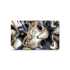 Time Abstract Dali Symbol Warp Magnet (name Card) by Nexatart