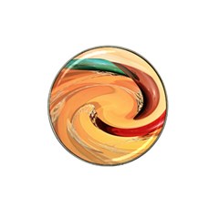 Spiral Abstract Colorful Edited Hat Clip Ball Marker (10 Pack) by Nexatart