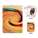 Spiral Abstract Colorful Edited Playing Card Back