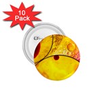 Abstract Water Oil Macro 1.75  Buttons (10 pack) Front