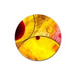 Abstract Water Oil Macro Magnet 3  (Round) Front