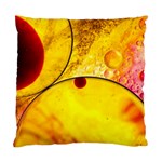 Abstract Water Oil Macro Standard Cushion Case (One Side) Front