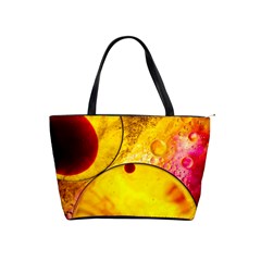 Abstract Water Oil Macro Shoulder Handbags by Nexatart