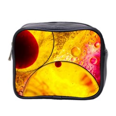 Abstract Water Oil Macro Mini Toiletries Bag 2-side by Nexatart