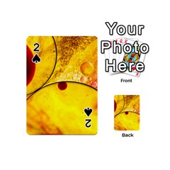 Abstract Water Oil Macro Playing Cards 54 (mini) 