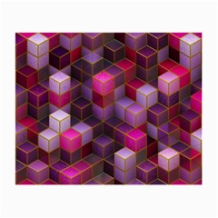 Cube Surface Texture Background Small Glasses Cloth by Nexatart