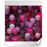 Cube Surface Texture Background Canvas 11  x 14   10.95 x13.48  Canvas - 1