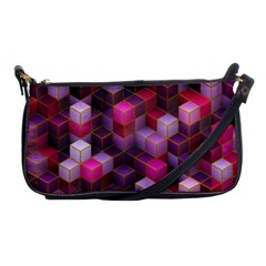 Cube Surface Texture Background Shoulder Clutch Bags