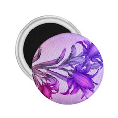 Flowers Flower Purple Flower 2 25  Magnets by Nexatart