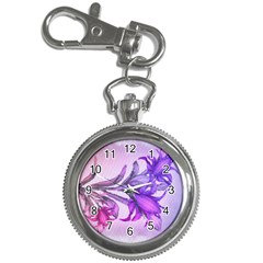 Flowers Flower Purple Flower Key Chain Watches by Nexatart