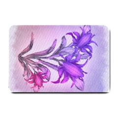 Flowers Flower Purple Flower Small Doormat  by Nexatart