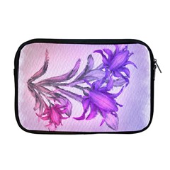 Flowers Flower Purple Flower Apple Macbook Pro 17  Zipper Case by Nexatart