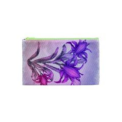 Flowers Flower Purple Flower Cosmetic Bag (xs) by Nexatart