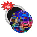 Background Art Abstract Watercolor 2.25  Magnets (100 pack)  Front