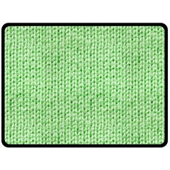 Knittedwoolcolour2 Fleece Blanket (large)  by snowwhitegirl