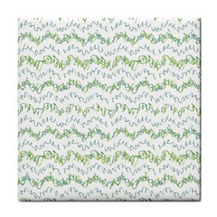 Wavy Linear Seamless Pattern Design  Tile Coasters by dflcprints