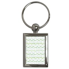 Wavy Linear Seamless Pattern Design  Key Chains (rectangle)  by dflcprints