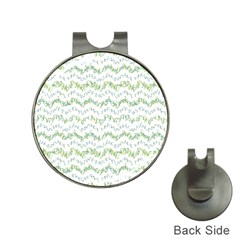 Wavy Linear Seamless Pattern Design  Hat Clips With Golf Markers by dflcprints