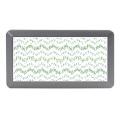 Wavy Linear Seamless Pattern Design  Memory Card Reader (mini) by dflcprints