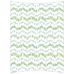 Wavy Linear Seamless Pattern Design  Back Support Cushion by dflcprints