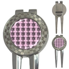 Three Women Pink 3-in-1 Golf Divots