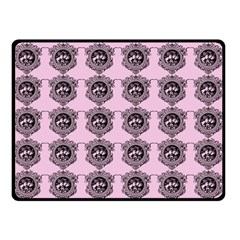 Three Women Pink Double Sided Fleece Blanket (small)  by snowwhitegirl